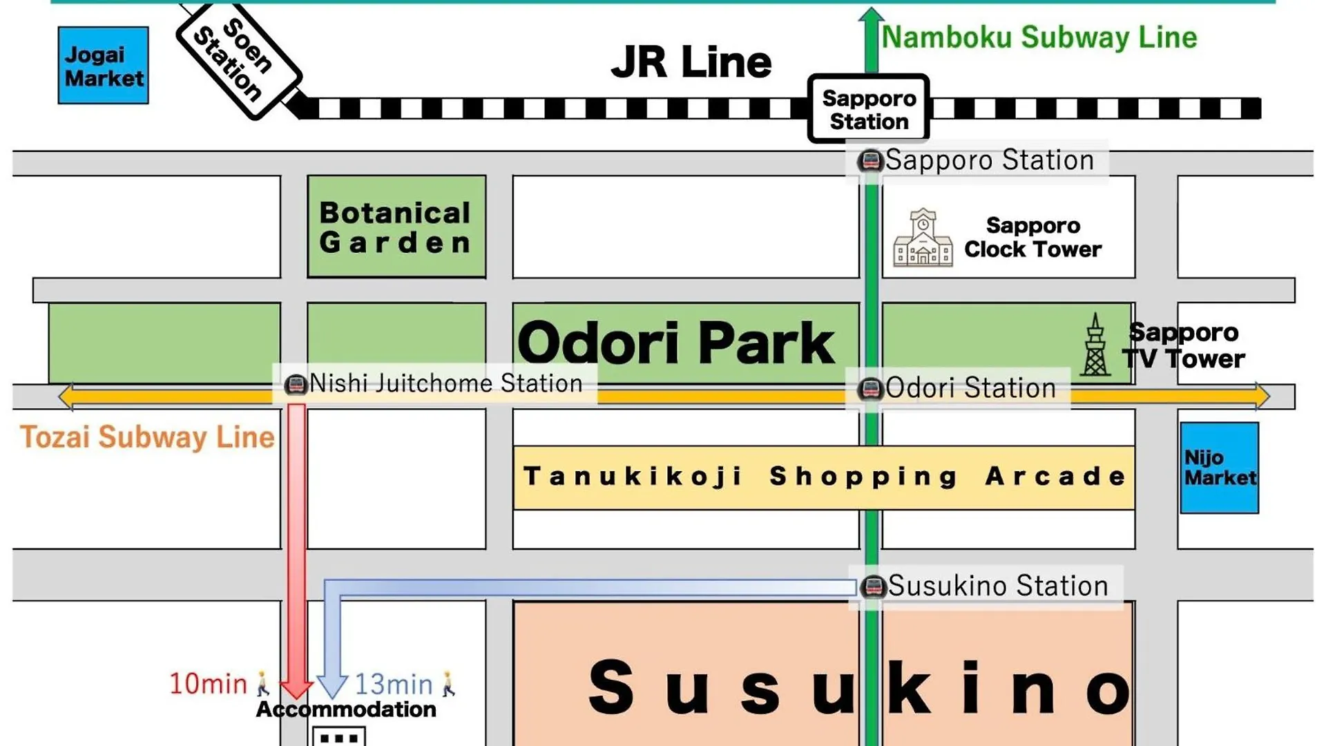 Apartment Endless Mitsui Minami 5Jo II - Vacation Stay 18395 Sapporo Japan